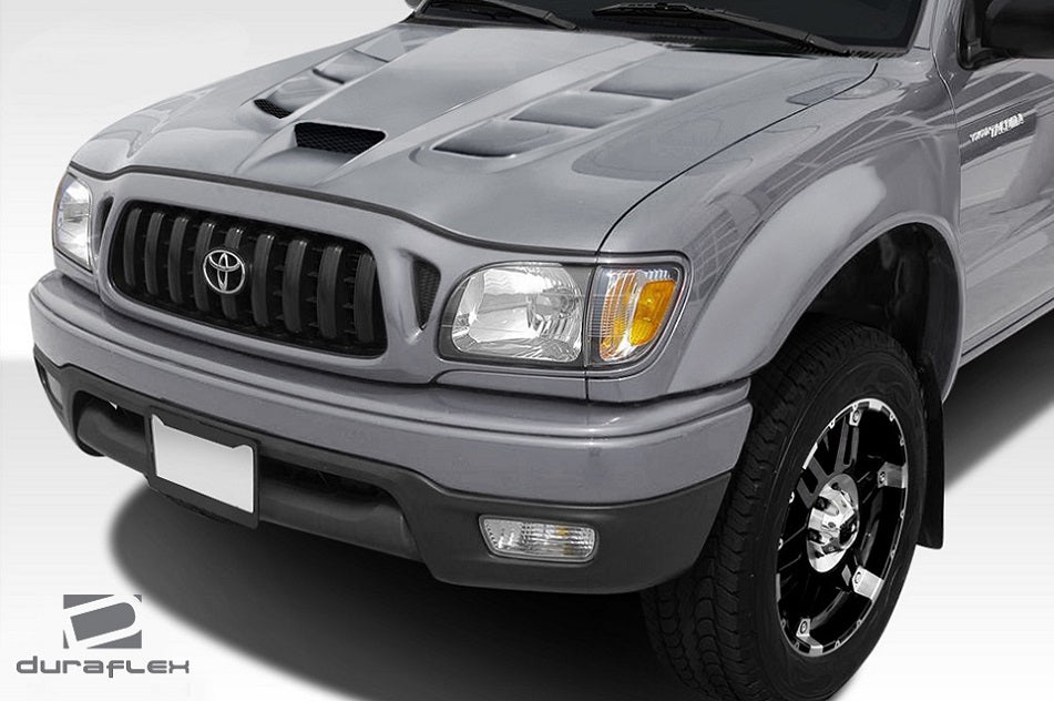 2001-2004 Toyota Tacoma Duraflex Viper Look Hood - 1 Piece