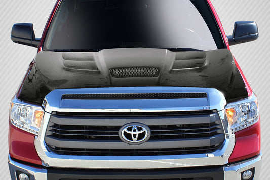 2014-2021 Toyota Tundra Carbon Creations Viper Look Hood - 1 Piece