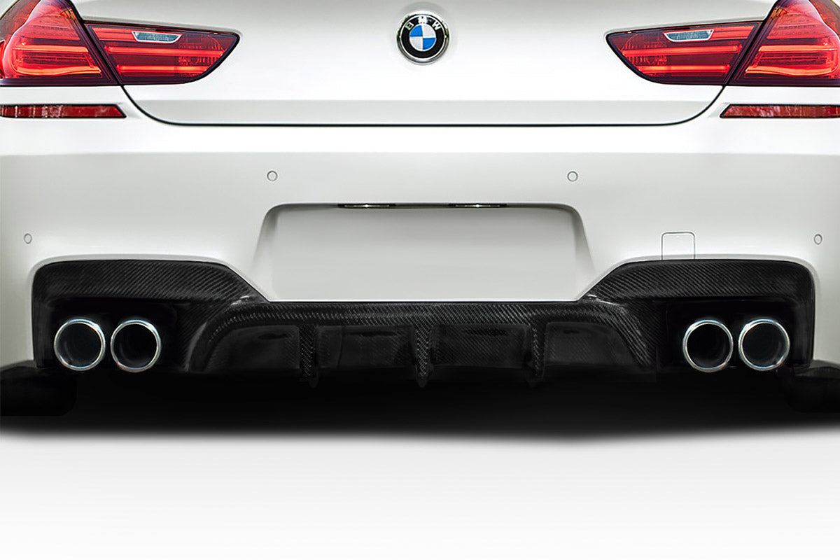 2011-2019 BMW 6 Series M6 F06 F12 F13 Carbon Creations AMK Rear Diffuser - 1 Piece