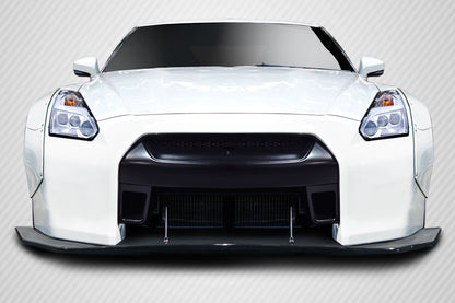 2009-2016 Nissan GT-R R35 Carbon Creations LBW Front Splitter - 1 Piece