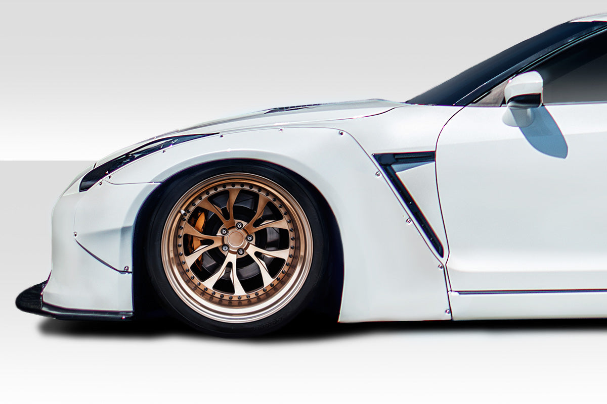 2009-2016 Nissan GT-R R35 Duraflex LBW Wide Body Kit - 8 Piece