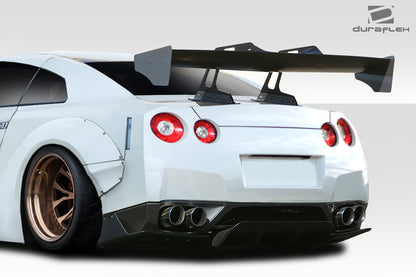 2009-2016 Nissan GT-R R35 Duraflex LBW Rear Diffuser / Splitters - 3 Piece