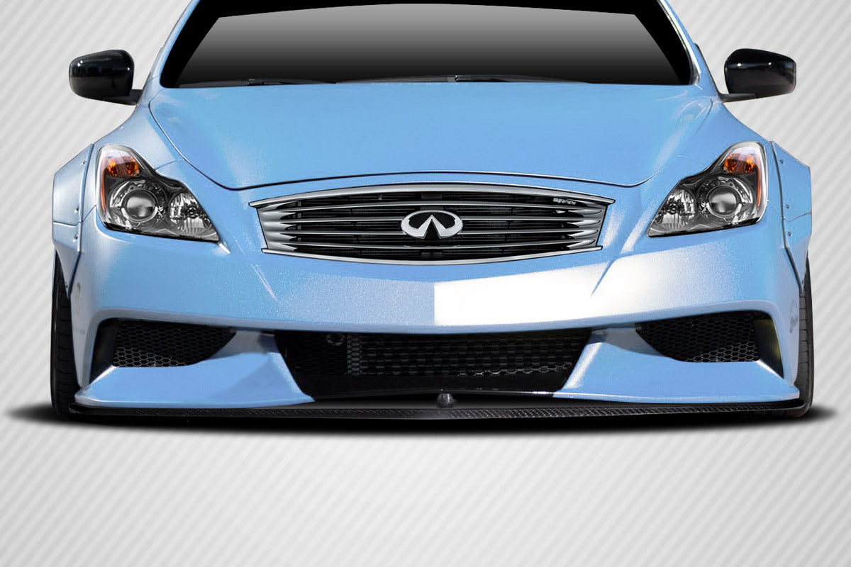 2008-2015 Infiniti G Coupe G37 Q60 Carbon Creations LBW Front Splitter - 1 Piece