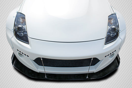 2003-2008 Nissan 350Z Z33 Carbon Creations RBS Front Splitter - 1 Piece