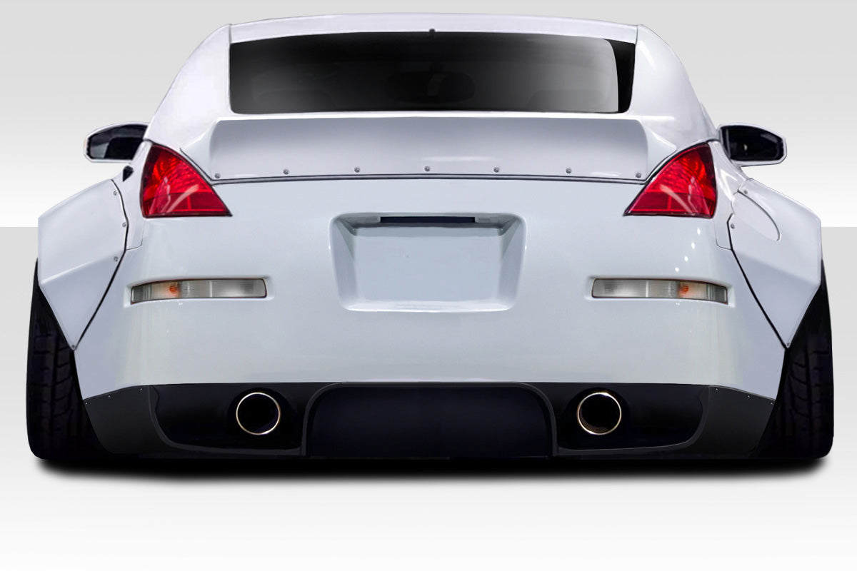 2003-2008 Nissan 350Z Z33 Duraflex RBS Rear Diffuser - 3 Piece