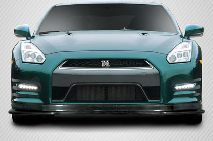 2012-2016 Nissan GT-R R35 Carbon Creations HK Front Lip Spoiler - 1 Piece