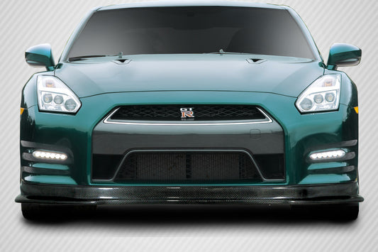 2012-2016 Nissan GT-R R35 Carbon Creations HK Front Lip Spoiler - 1 Piece