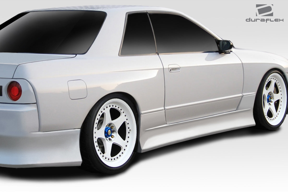 1989-1994 Nissan Skyline R32 2DR Duraflex V-Speed Side Skirts - 2 Piece