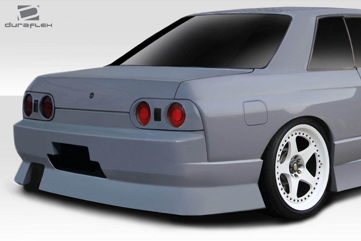 1989-1994 Nissan Skyline R32 2DR Duraflex Type U Rear Bumper - 1 Piece