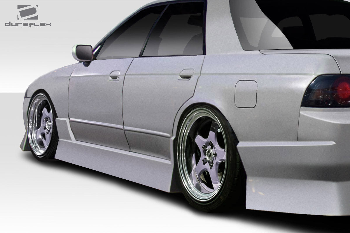 1989-1994 Nissan Skyline R32 4DR Duraflex Type U Side Skirts - 2 Piece