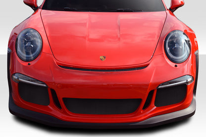 2012-2015 Porsche 911 Carrera 991 Eros GT3 Look Front Bumper - 1 Piece