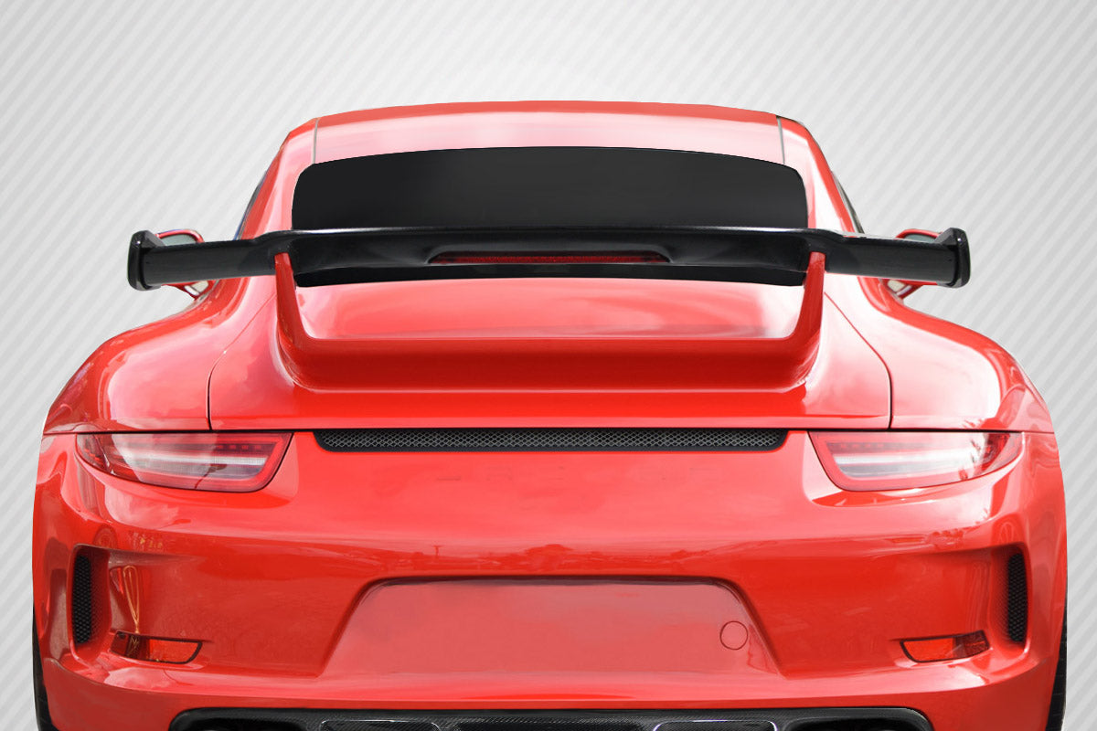 2012-2015 Porsche 911 Carrera 991 Carbon Creations DriTech GT3 Look Wing ( includes brake light ) - 1 Piece