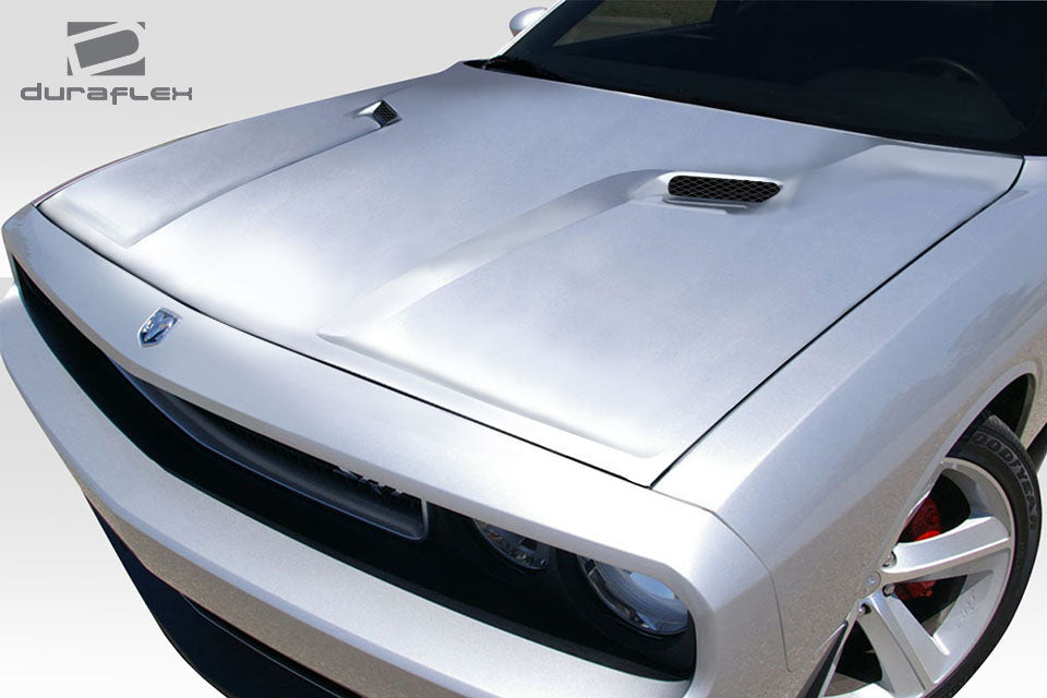 2008-2023 Dodge Challenger Duraflex SRT Look Hood - 1 Piece