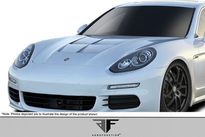 2010-2015 Porsche Panamera AF-1 Hood ( GFK ) - 1 Piece