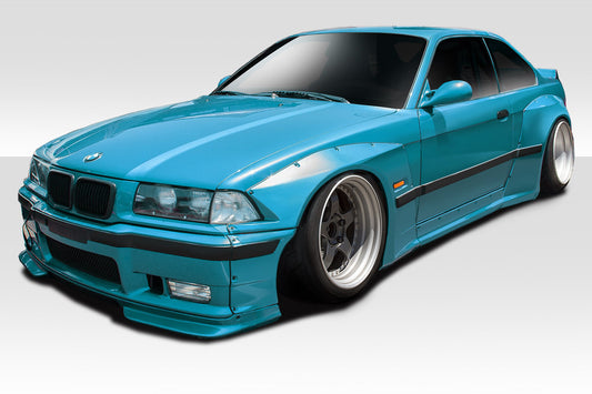 1992-1998 BMW 3 Series M3 E36 2DR Duraflex Circuit Wide Body Kit - 8 Piece