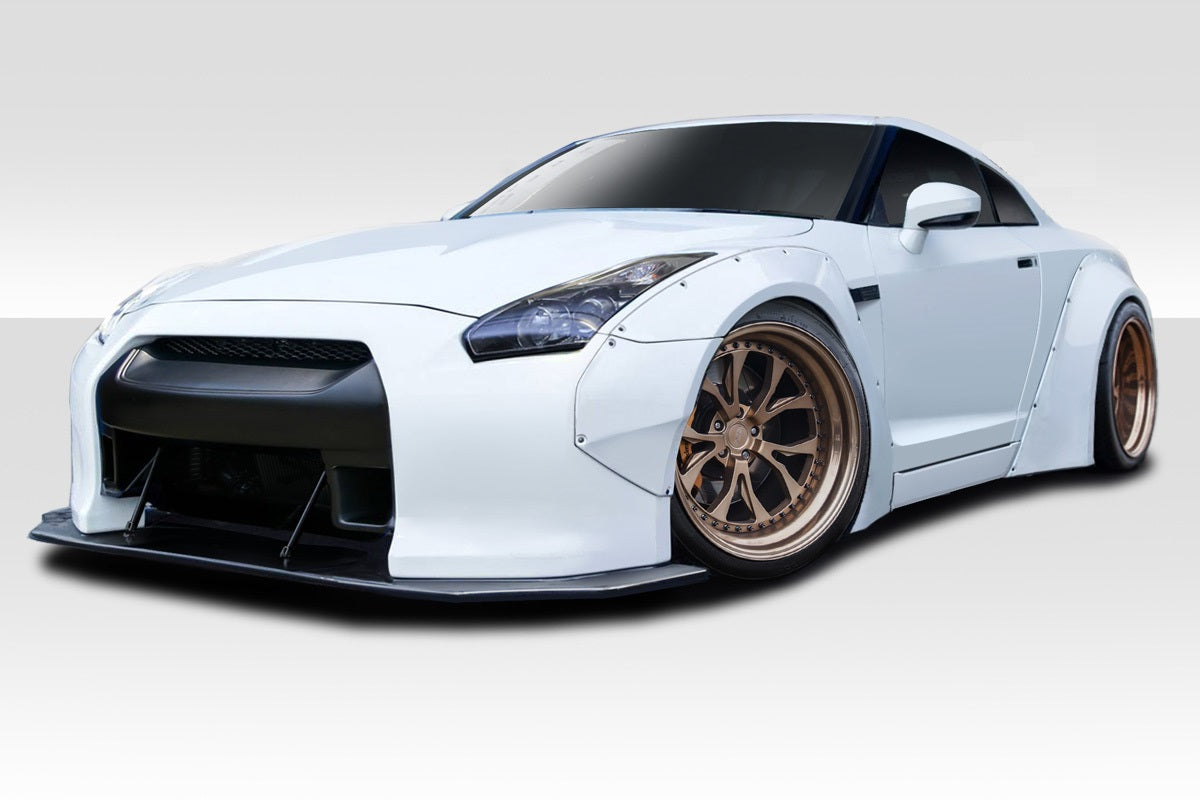 2009-2016 Nissan GT-R R35 Duraflex LBW Kit - 13 Piece