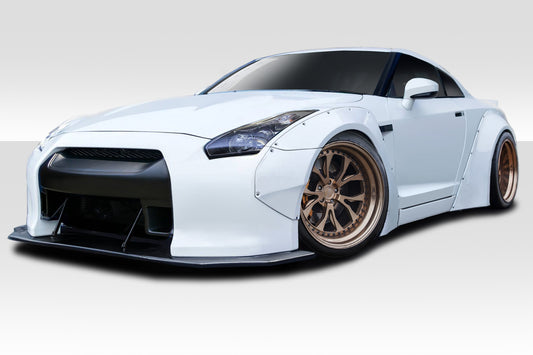 2009-2016 Nissan GT-R R35 Duraflex LBW Kit - 14 Piece