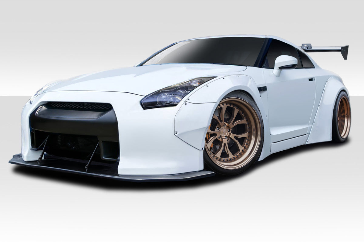 2009-2016 Nissan GT-R R35 Duraflex LBW Wide Body Kit - 8 Piece