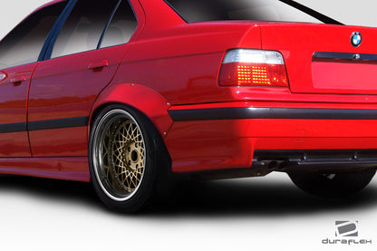 1992-1998 BMW 3 Series E36 Duraflex RBS Rear Fender Flares - 2 Piece