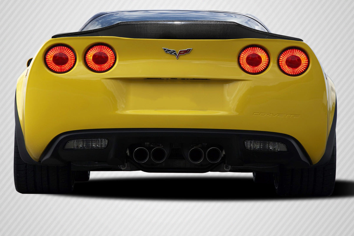 2005-2013 Chevrolet Corvette C6 Carbon Creations GTC Wing Spoiler - 1 Piece