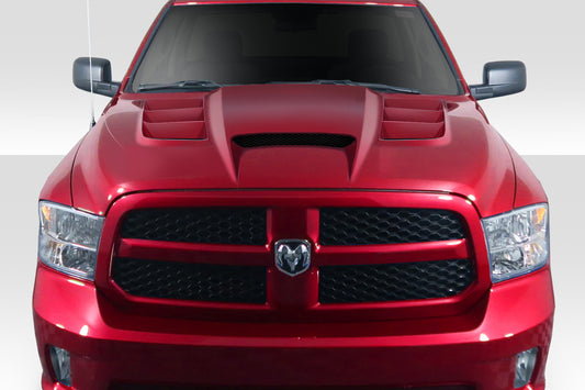 2009-2018 Dodge Ram 1500 Duraflex Viper Look Hood - 1 Piece