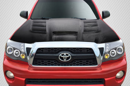 2005-2011 Toyota Tacoma Carbon Creations Viper Look Hood - 1 Piece