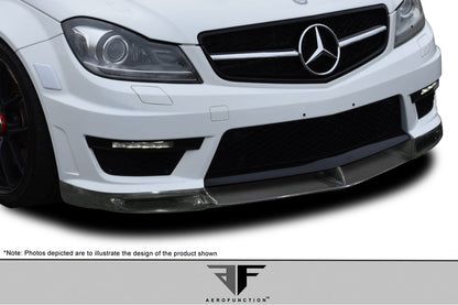 2012-2014 Mercedes C63 W204 Carbon AF-1 Front Spoiler ( CFP ) - 1 Piece