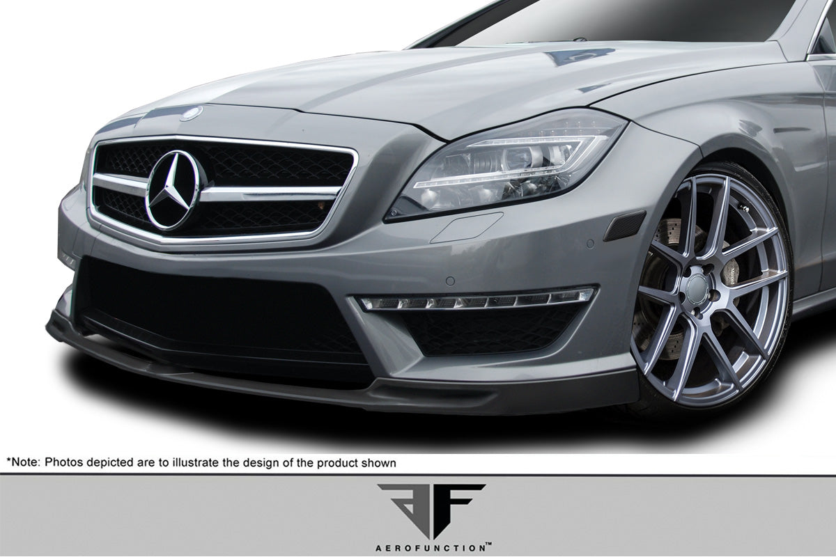 2012-2018 Mercedes W218 CLS63 AF-1 Front Spoiler ( GFK ) - 1 Piece