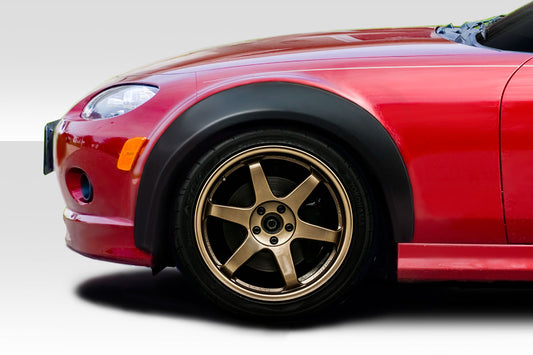 2006-2015 Mazda Miata Super20 Look Duraflex Front Fender Flares - 2 Piece