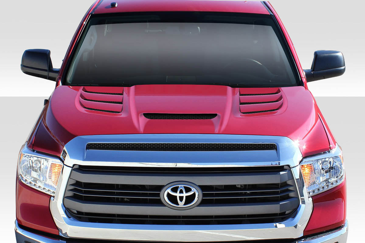 2007-2013 Toyota Tundra Duraflex Viper Look Hood - 1 Piece