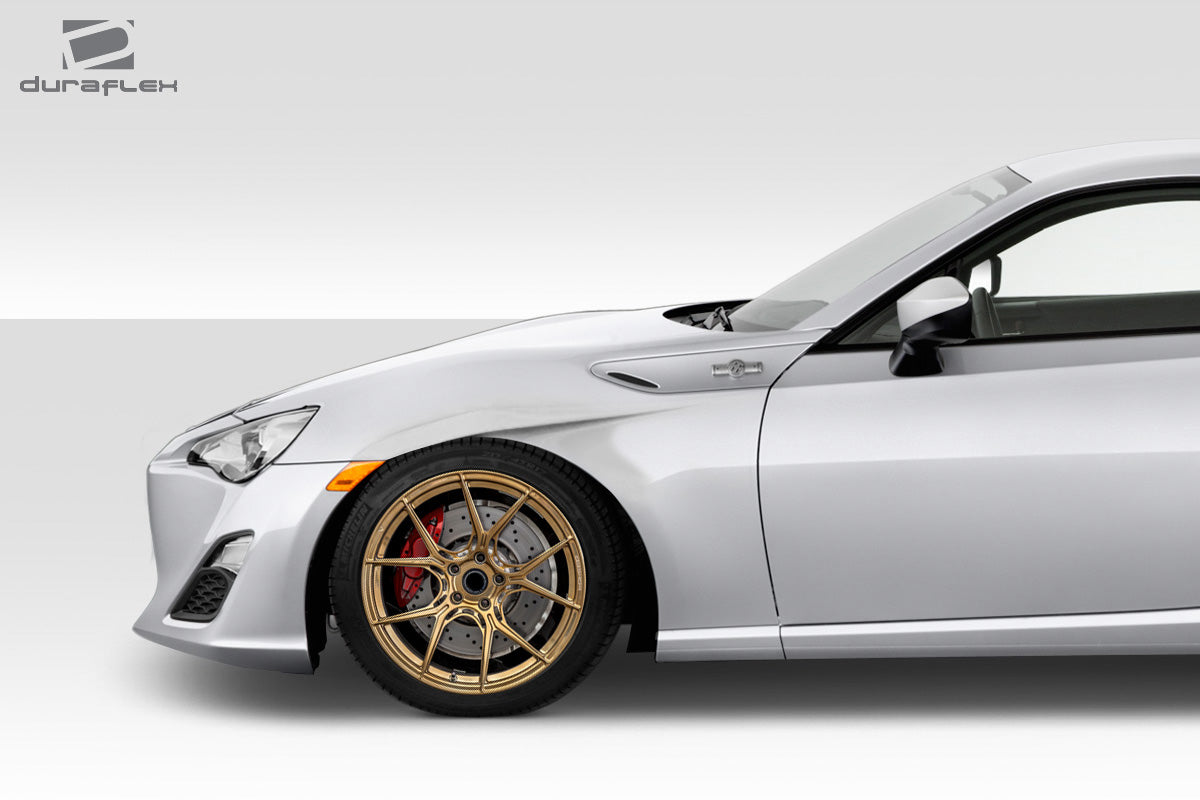 2013-2020 Scion FR-S Toyota 86 Subaru BRZ Duraflex Velocity + 20mm Front Fenders - 2 Piece