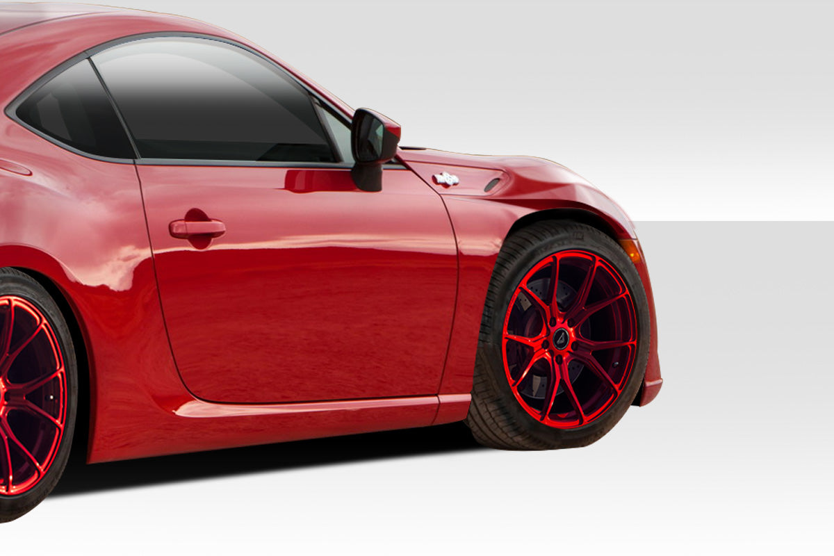 2013-2020 Scion FR-S Toyota 86 Subaru BRZ Duraflex Velocity + 20mm Front Fenders - 2 Piece