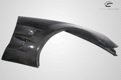 2005-2013 Chevrolet Corvette C6 Carbon Creations ZR1 Look Front Fenders - 2 Piece