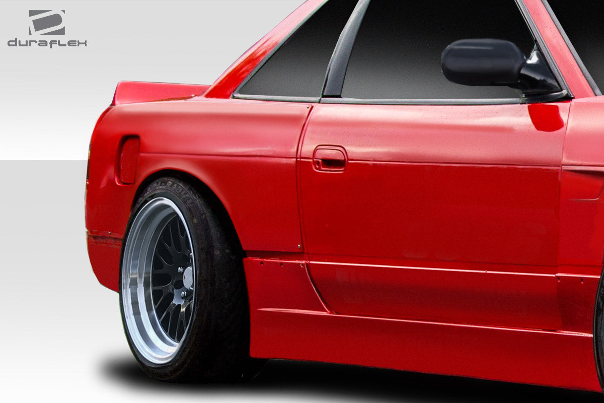 1989-1994 Nissan 240SX S13 2DR Duraflex RBS V1 30mm Rear Fenders - 2 Piece