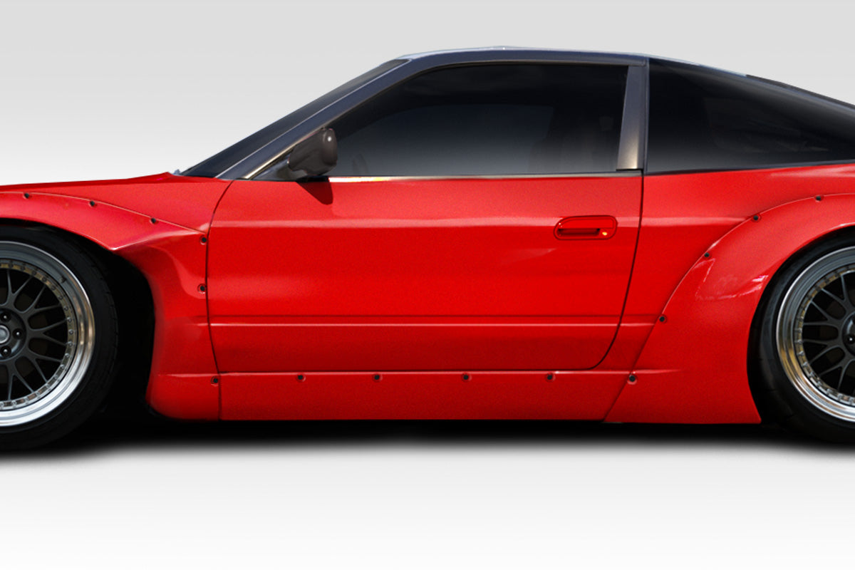 1989-1994 Nissan 240SX S13 Duraflex RBS V3 Side Skirts - 2 Piece