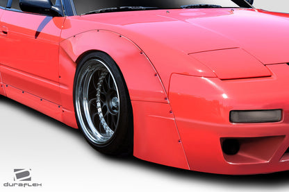 1989-1994 Nissan 240SX S13 Duraflex RBS V3 50mm Front Fender Flares -4 Piece