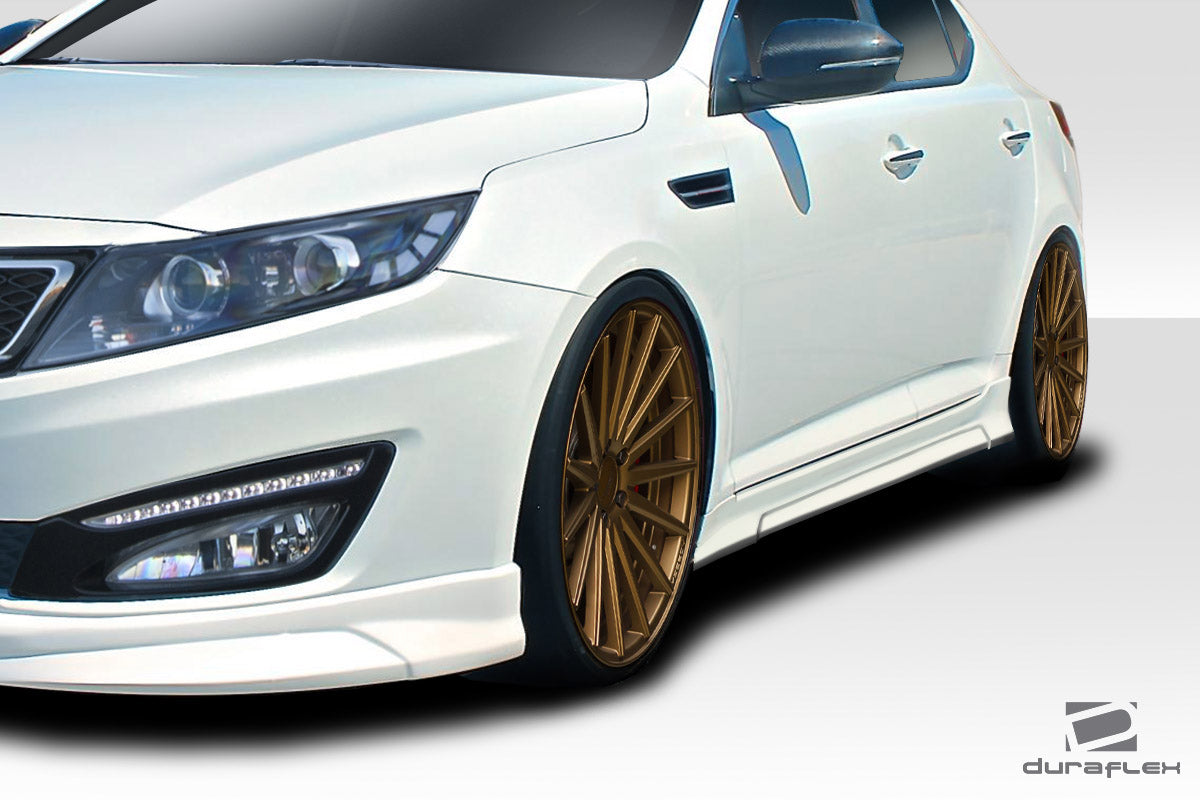 2010-2013 Kia Optima Duraflex N Design Side Skirts - 2 Piece