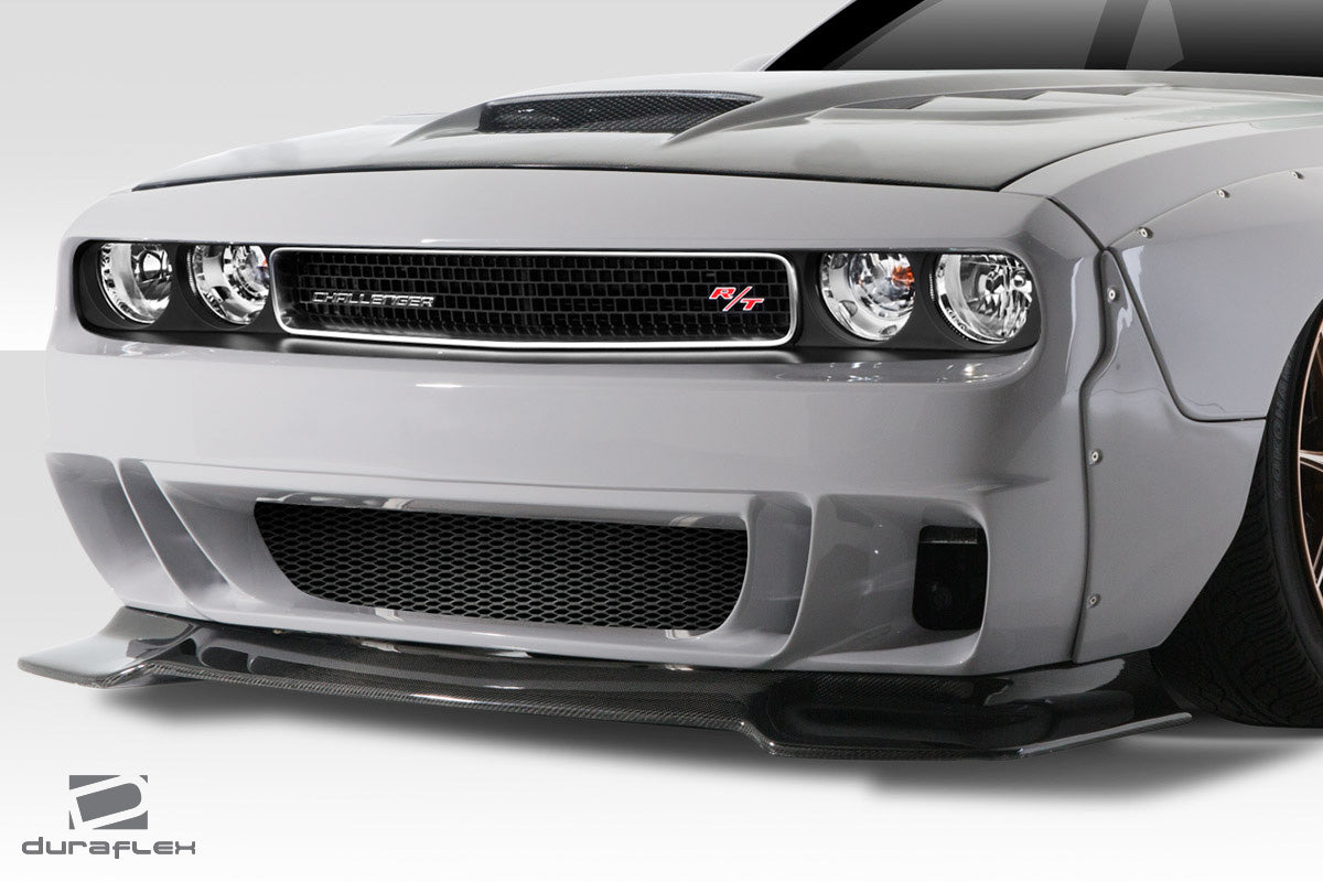 2008-2014 Dodge Challenger Duraflex Circuit Front Bumper - 1 Piece