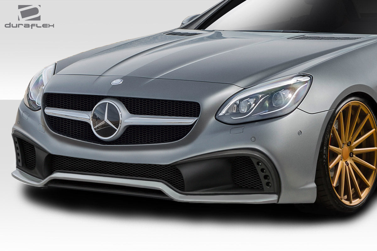 2012-2016 Mercedes SLK Class R172 Duraflex W-1 Front Bumper and Front Bumper Accessories- 2 Piece