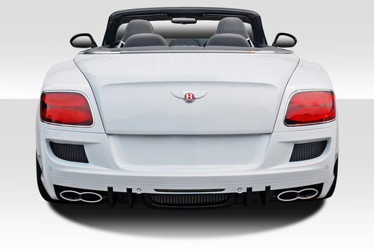 2012-2017 Bentley Continental GT Duraflex Eros Version 1 Rear Bumper - 1 Piece