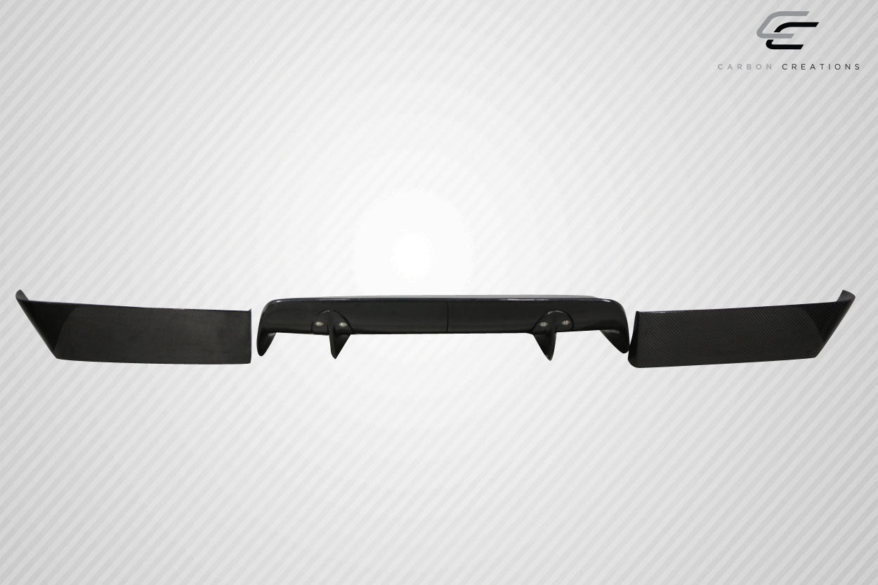 2008-2014 Dodge Challenger Carbon Creations Circuit Rear Diffuser - 3 Piece