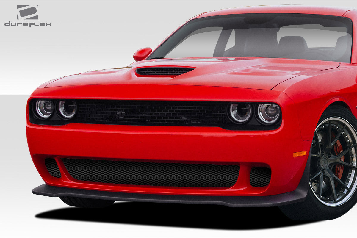 2008-2023 Dodge Challenger Duraflex Hellcat Look Front Lip - 1 Piece