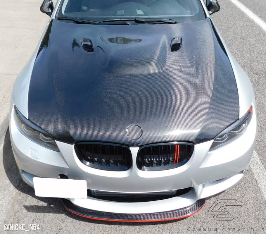 2007-2010 BMW 3 Series E92 2dr E93 Convertible Carbon Creations DriTech M3 Look Hood - 1 Piece