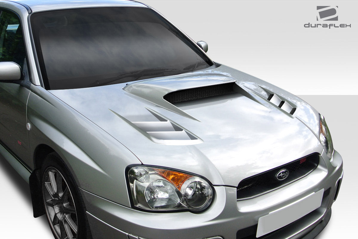 2004-2005 Subaru Impreza WRX STI Duraflex TS-1 Hood - 1 Piece