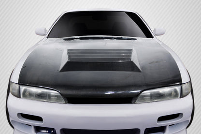 1995-1996 Nissan 240SX S14 Carbon Creations D-Spec Hood - 1 Piece