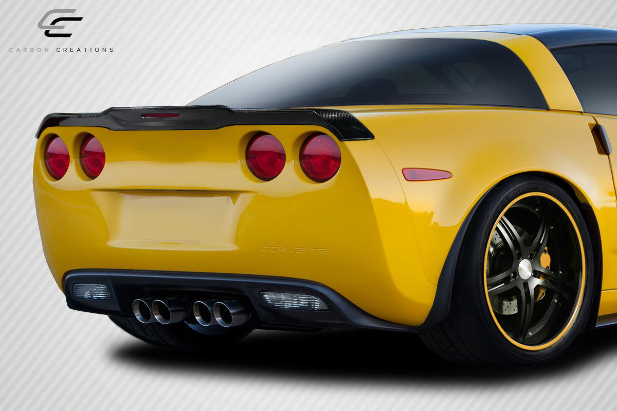 2005-2013 Chevrolet Corvette C6 Carbon Creations DriTech Champ Rear Wing Spoiler - 1 Piece