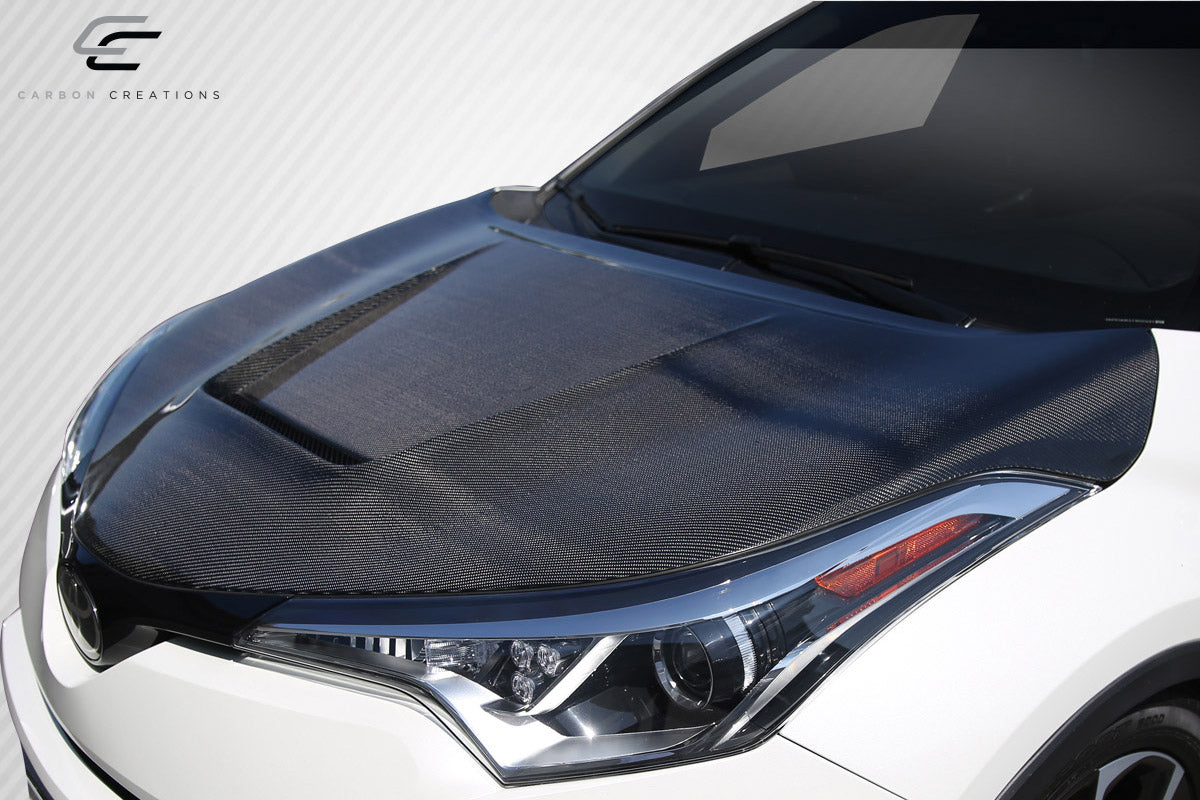 2018-2022 Toyota C-HR Carbon Creations Circuit Hood - 1 Piece