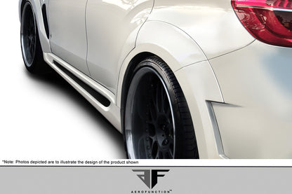 2015-2019 BMW X6 F16 / X6M F86 AF-1 Side Skirts ( PU-RIM ) - 2 Piece