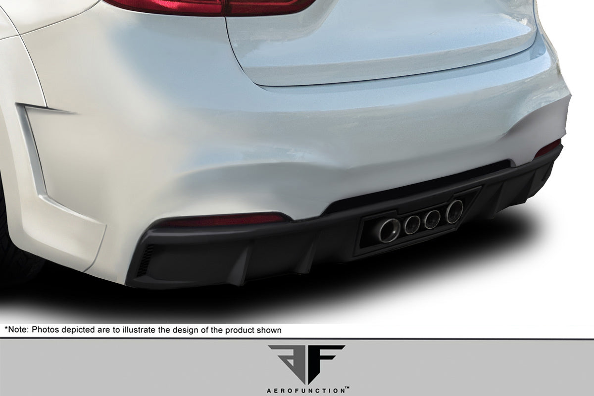 2015-2019 BMW X6 F16 / X6M F86 AF-1 Rear Bumper ( GFK ) - 1 Piece (S)