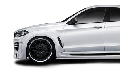 2015-2019 BMW X6 F16 / X6M F86 AF-1 Front Fender Flares ( PU-RIM ) - 4 Piece